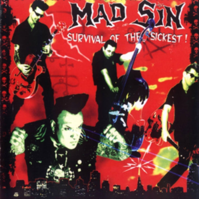 Mad Sin: Survival Of The Sickest (Orange/Yellow Swirl Vinyl) - Vinyl
