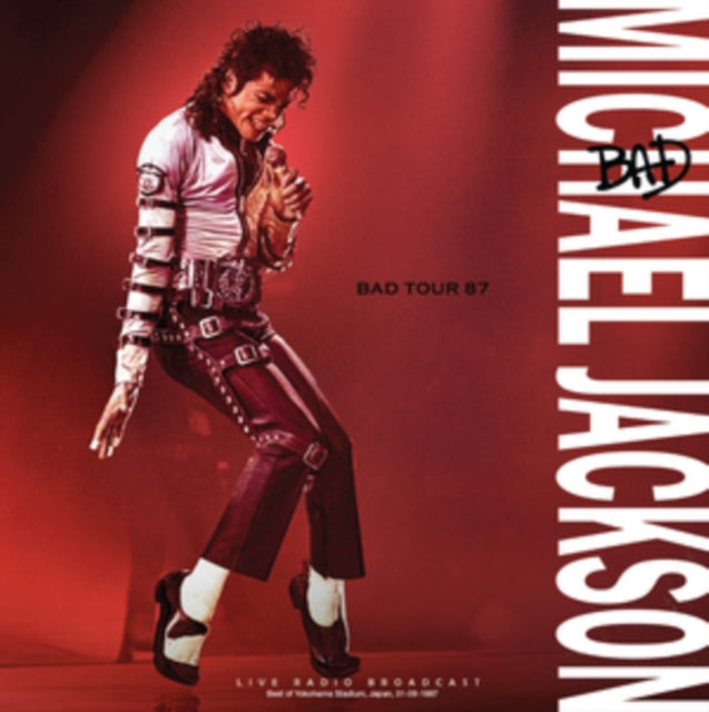 Michael Jackson: Bad Tour 87 (White/Red Splatter Vinyl) - Vinyl