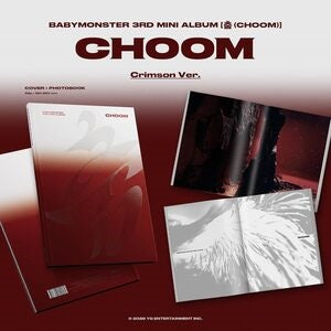 BABYMONSTER: 3rd Mini Album (Choom) (Photobook - Crimson Version) - CD