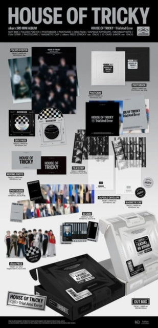 xikers: 3Th Mini Album [House Of Tricky: Trial And Error] - CD
