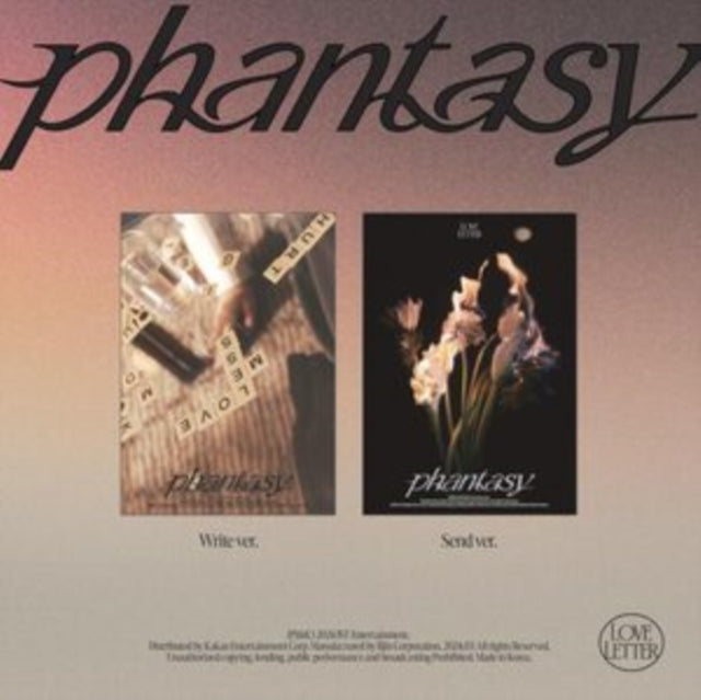 THE BOYZ: Vol.2 [Phantasy] Pt.3 Love Letter (Write. Send Ver.) - CD