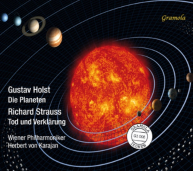 Wiener Philharmoniker / Herbert Von Karajan: Gustav Holst: Die Planeten / Richard Strauss: Tod Und Verklarung - CD