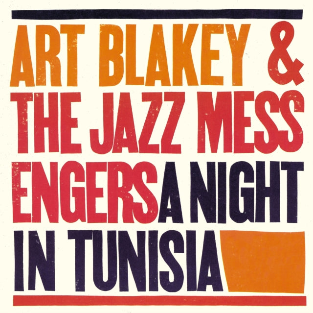 Art Blakey and the Jazz Messengers: A Night In Tunisia (Orange Marble Vinyl) - Vinyl