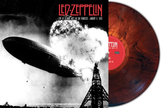 Led Zeppelin: Live At Fillmore West. San Francisco 1969 (Orange Marble Vinyl) - Vinyl
