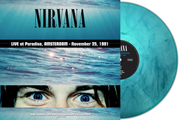Nirvana: Live At Paradiso. Amsterdam 1991 (Turquoise Marble Vinyl) - Vinyl