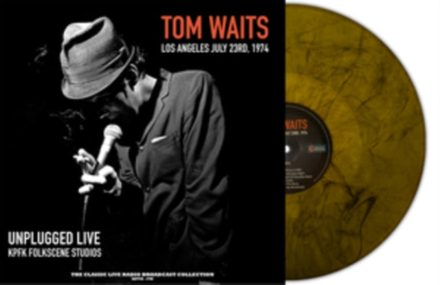 Tom Waits: Unplugged Live At Folkscene Studios (Orange Marble Vinyl) - Vinyl