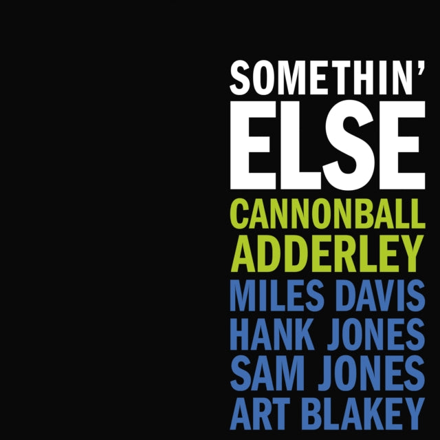 Cannonball Adderley: Somethin Else - Vinyl