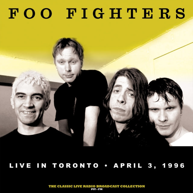 Foo Fighters: Live In Toronto 1996 (Clear/Yellow Splatter Vinyl) - Vinyl