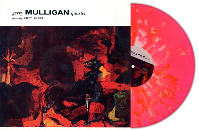 Gerry Mulligan Quartet: Gerry Mulligan Quartet Featuring Chet Baker (Light Red/White Splatter Vinyl) - Vinyl