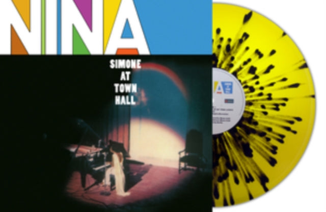 Nina Simone: Nina Simone At Town Hall (Yellow/Black Splatter Vinyl) - Vinyl