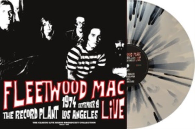 Fleetwood Mac: Live At The Record Plant 1974 (White/Black Splatter Vinyl) - Vinyl
