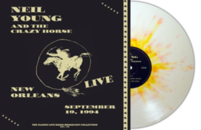 Neil Young and Crazy Horse: Live In New Orleans 1994 (White/Orange Splatter Vinyl) - Vinyl