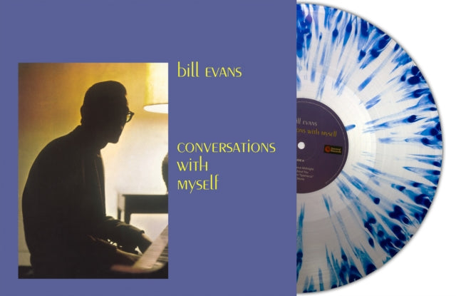 Bill Evans: Conversations With Myself (Clear/Blue Splatter Vinyl) - Vinyl