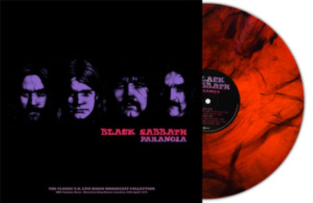 Black Sabbath: Paranoia - BBC Sunday Show. London 1970 (Red Marble Vinyl) - Vinyl