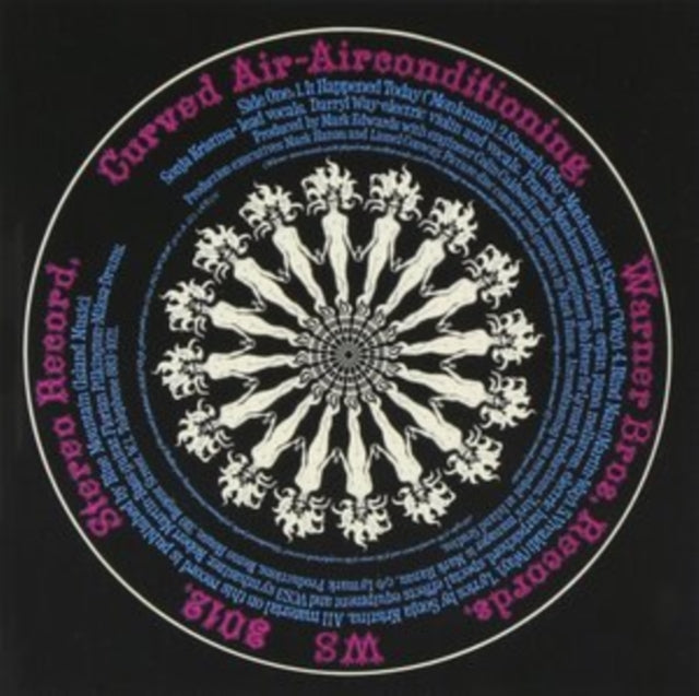 Curved Air: Airconditioning (Sunburst Yellow/Red Vinyl) - Vinyl