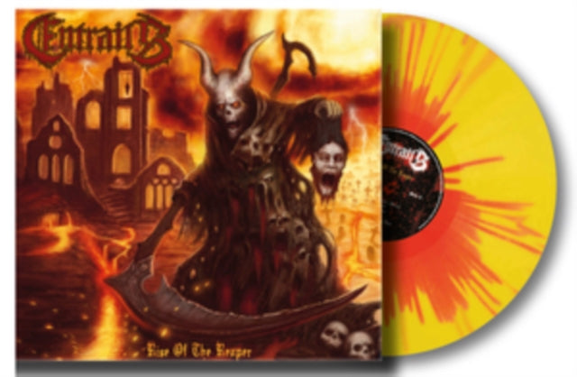 Entrails: Rise Of The Reaper (Sunburst Yellow/Red Vinyl) - Vinyl