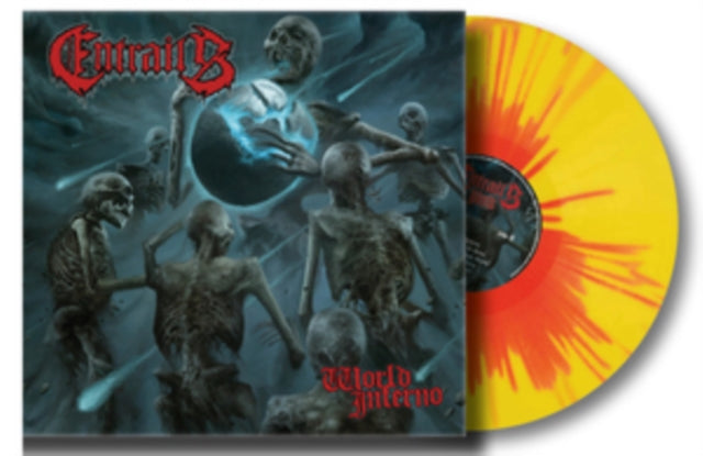 Entrails: World Inferno (Sunburst Yellow/Red Vinyl) - Vinyl