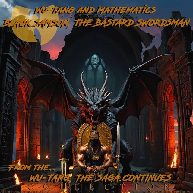 Wu-Tang x Mathematics: Black Samson - The Bastard Swordsman (From The Wu-Tang The Saga Continues Collection) (Limited Edition) - CD