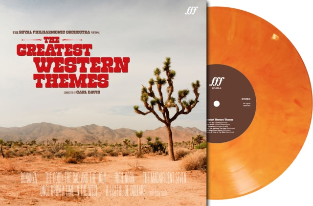 Various Artists: The Greatest Western Themes (Orange Marble Vinyl) - Vinyl