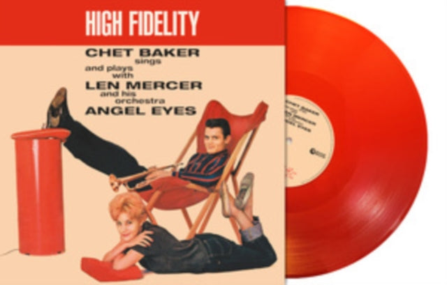 Chet Baker: Angel Eyes (Red Vinyl) - Vinyl
