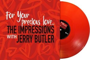 The Impressions: For Your Precious Love (Red Vinyl) - Vinyl