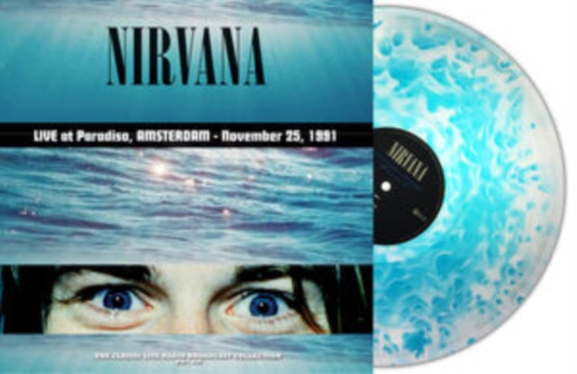 Nirvana: Live At Paradiso. Amsterdam 1991 (Turquoise Cloudy Vinyl) - Vinyl