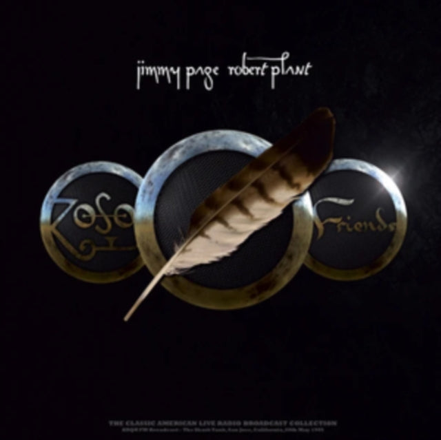 Jimmy Page and Robert Plant: Zoso Friends (Lagoon Vinyl) - Vinyl