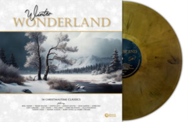 Various Artists: Winter Wonderland - 14 Christmastime Classics (Gold Marble Vinyl) - Vinyl