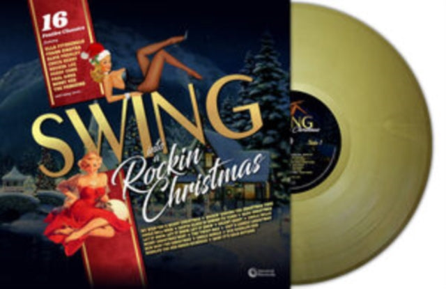 Various Artists: Swing Into A Rockin Christmas - 16 Festive Classics (Gold Vinyl) - Vinyl