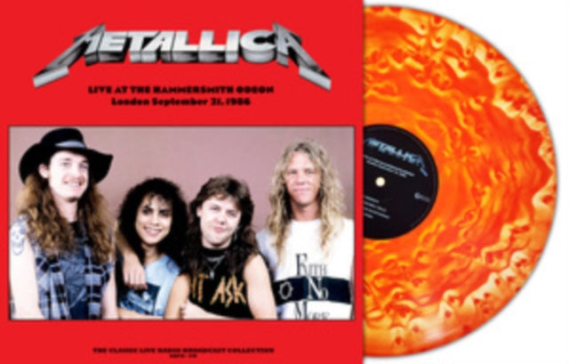 Metallica: Live At The Hammersmith Odeon. London 1986 (Red Cloudy Vinyl) - Vinyl
