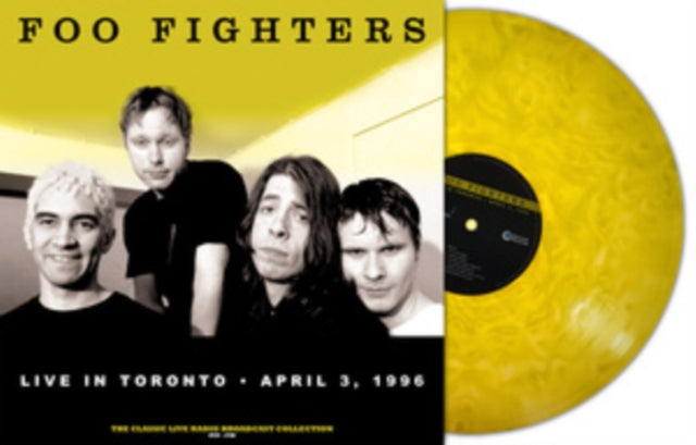 Foo Fighters: Live In Toronto 1996 (Yellow Cloudy Vinyl) - Vinyl