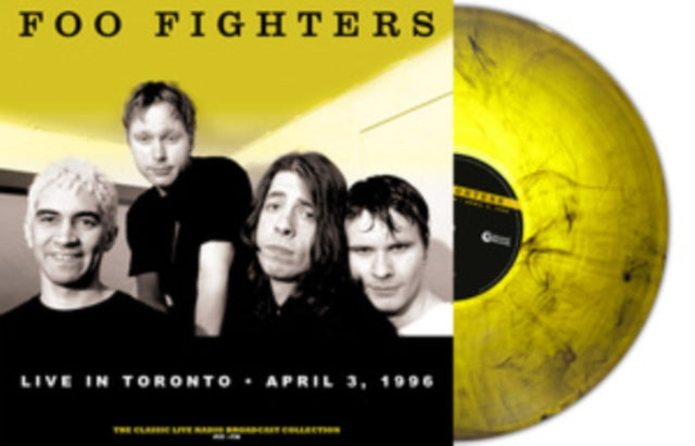 Foo Fighters: Live In Toronto 1996 (Yellow Marble Vinyl) - Vinyl