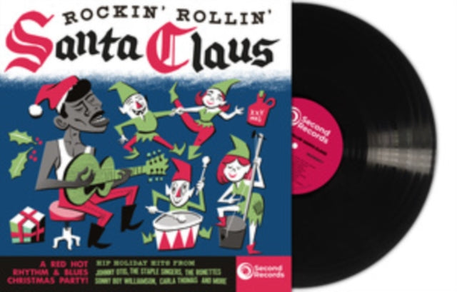 Various Artists: Rockin Rollin Santa Claus - Vinyl