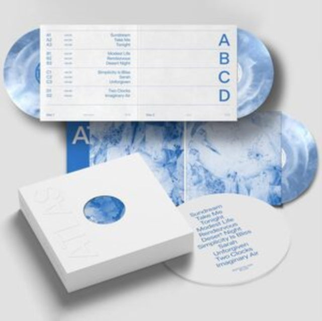 Rüfüs Du Sol: Atlas (10 Year Anniversary Edition) (White/Blue Vinyl) (+Slipmat +Photo) - Vinyl