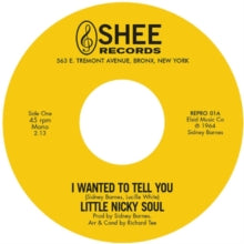 Little Nicky Soul: I Wanted to Tell You
