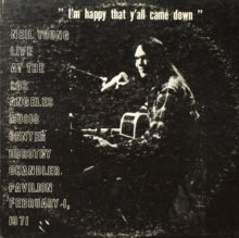 Neil Young: Dorothy Chandler Pavilion 1971