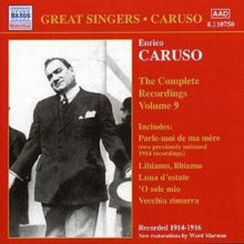 Enrico Caruso: The Complete Recordings Vol. 9