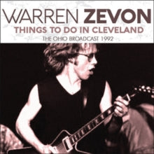 Warren Zevon: Things to Do in Cleveland