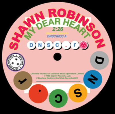 Shawn Robinson & Bessie Banks: My Dear Heart/I Can't Make It (Without You Baby)